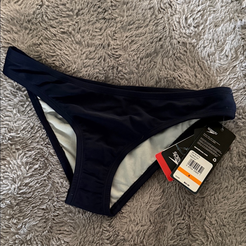 Speedo Women's Bikini Bottom - Dark Blue - Picture 4 of 5